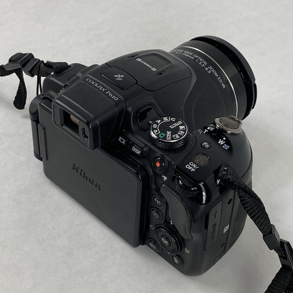 Nikon Coolpix P610 Digital Camera Black w/ Battery - READ12