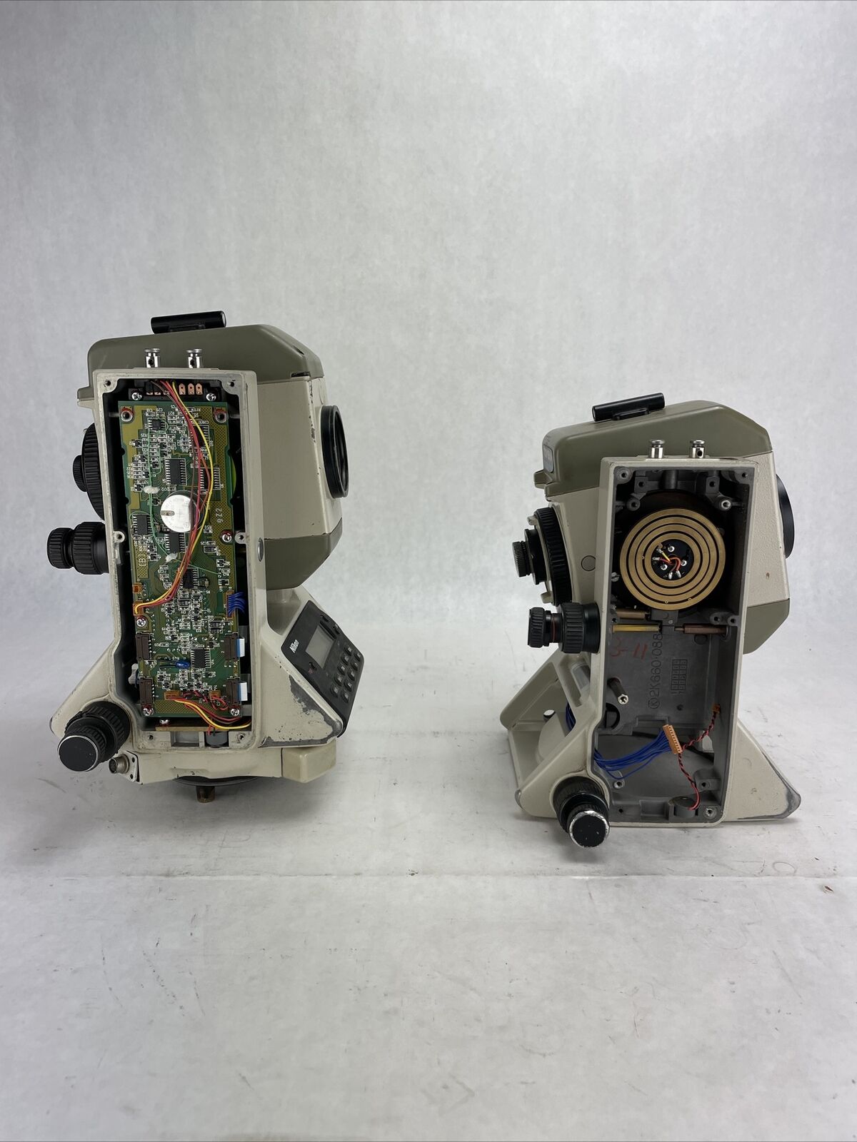 Lot of 2 Nikon Top Gun Surveying Tool Parts/Not Working