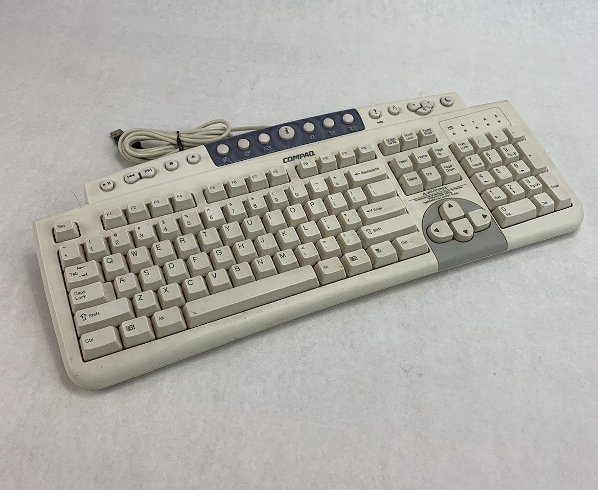 Compaq KU-9978 USB-Wired Vintage Keyboard
