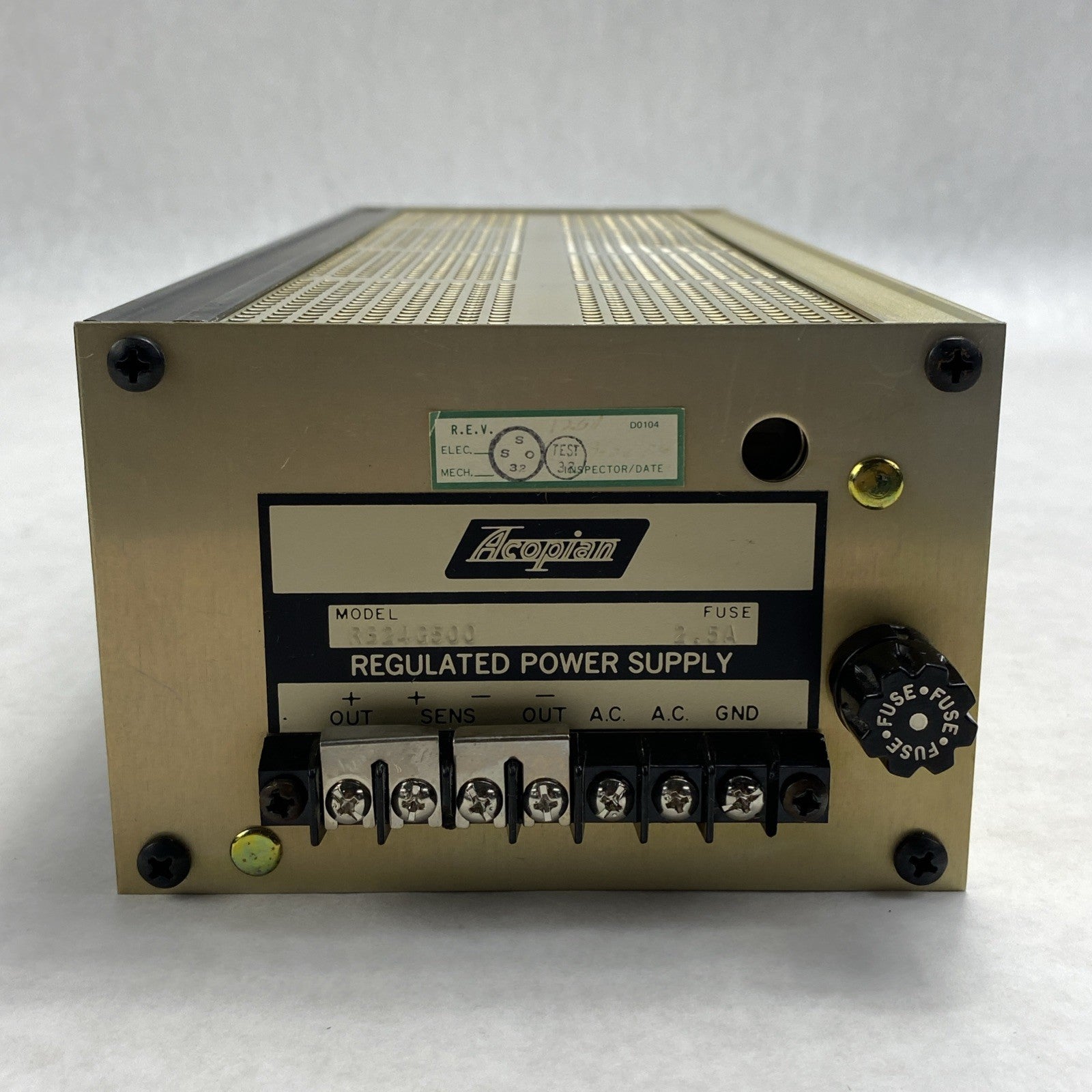 Acopian RB24G500 24VDC 5A Power Supply - Tested3