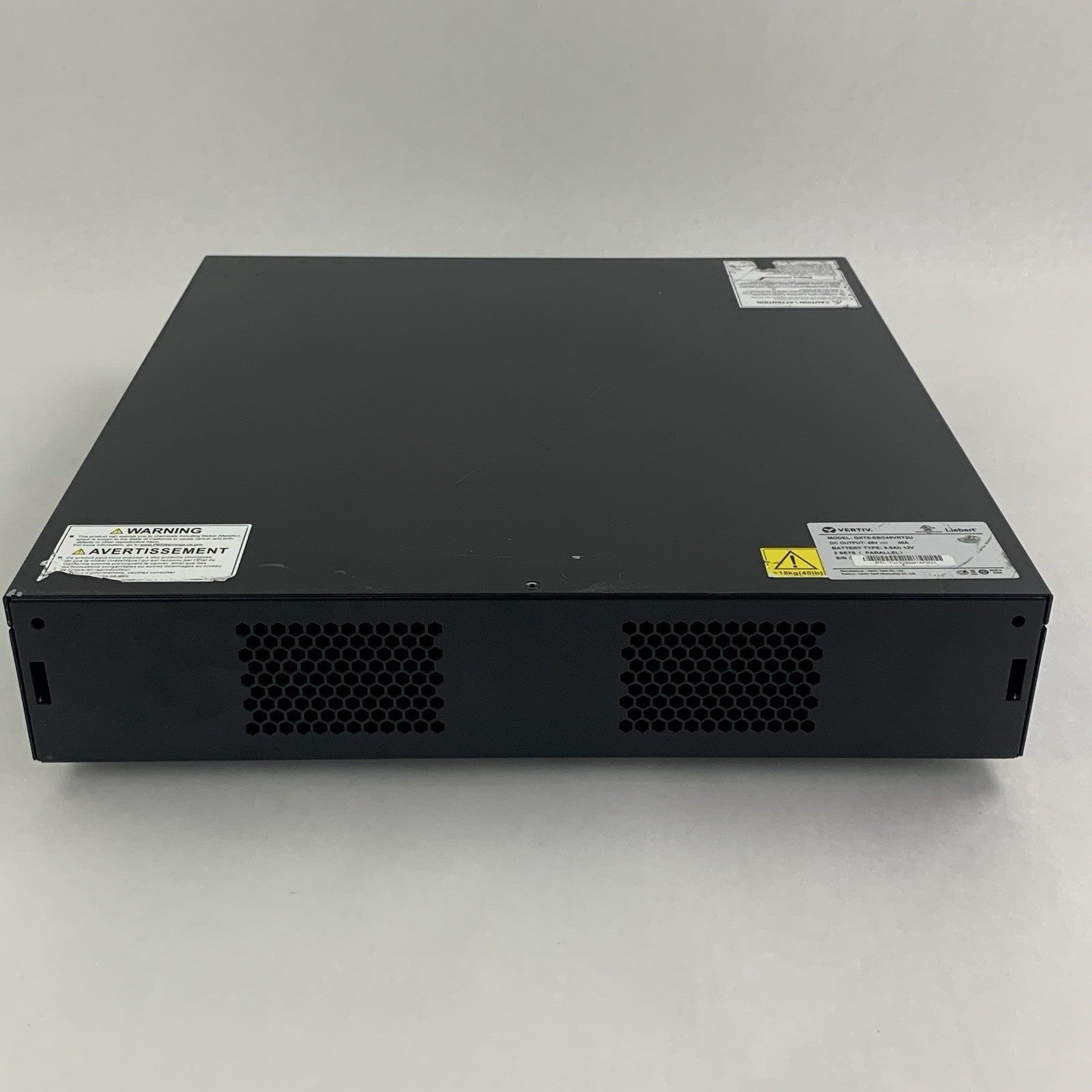 Vertiv Liebert GXT5-EBC48VRT2U GXT5 Tested No Batteries No Rack Ears3