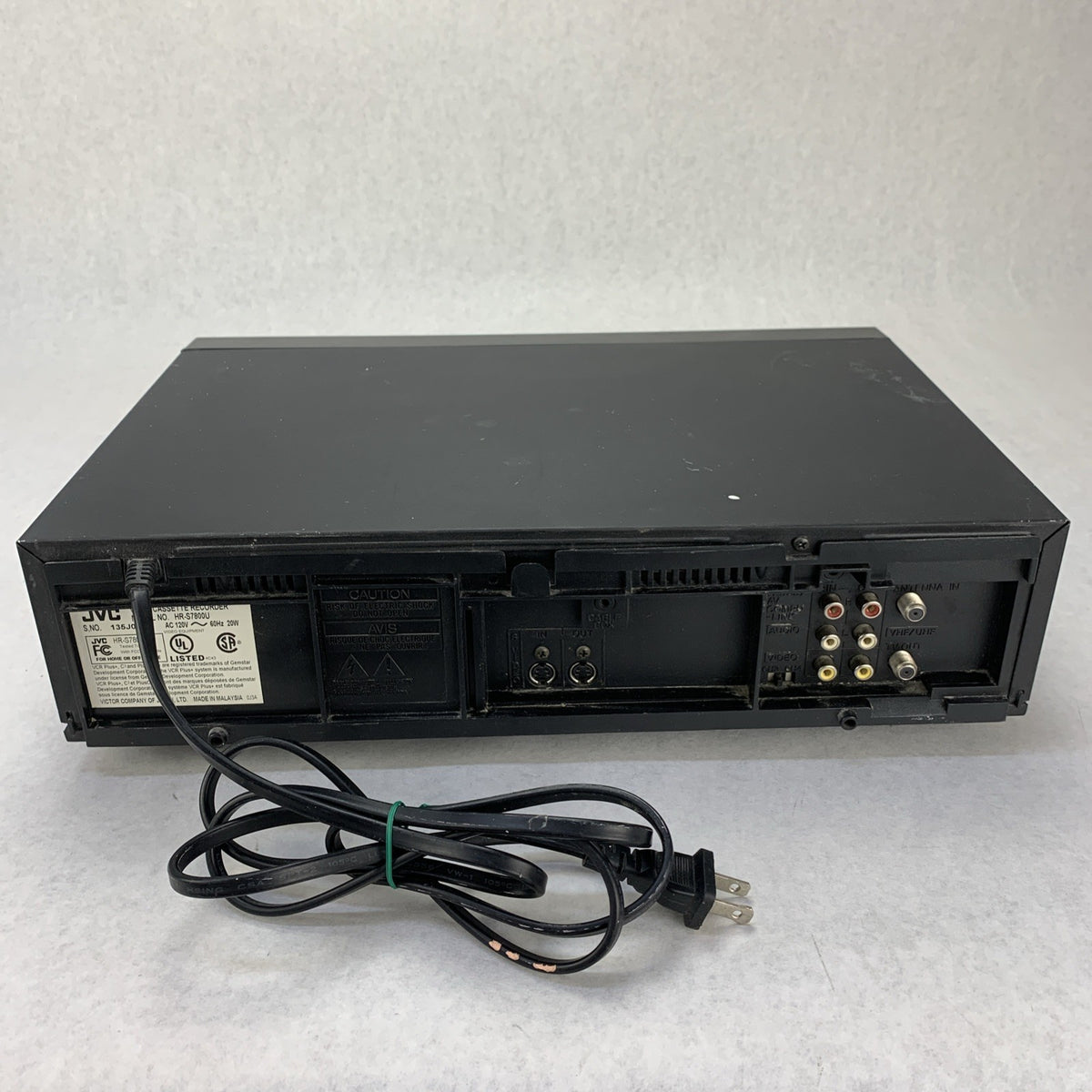 JVC HR-S7800U Super VHS ET Plug Play Video Cassette Recorder - Parts or Repair4