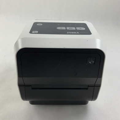 Zebra ZD420 Label Printer 203 DPi USB Network Tested and Prints Missing Spring