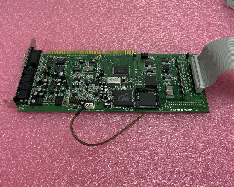 Creative Labs Sound Blaster 16 CT2230 ISA Audio Card w/CD In Cord