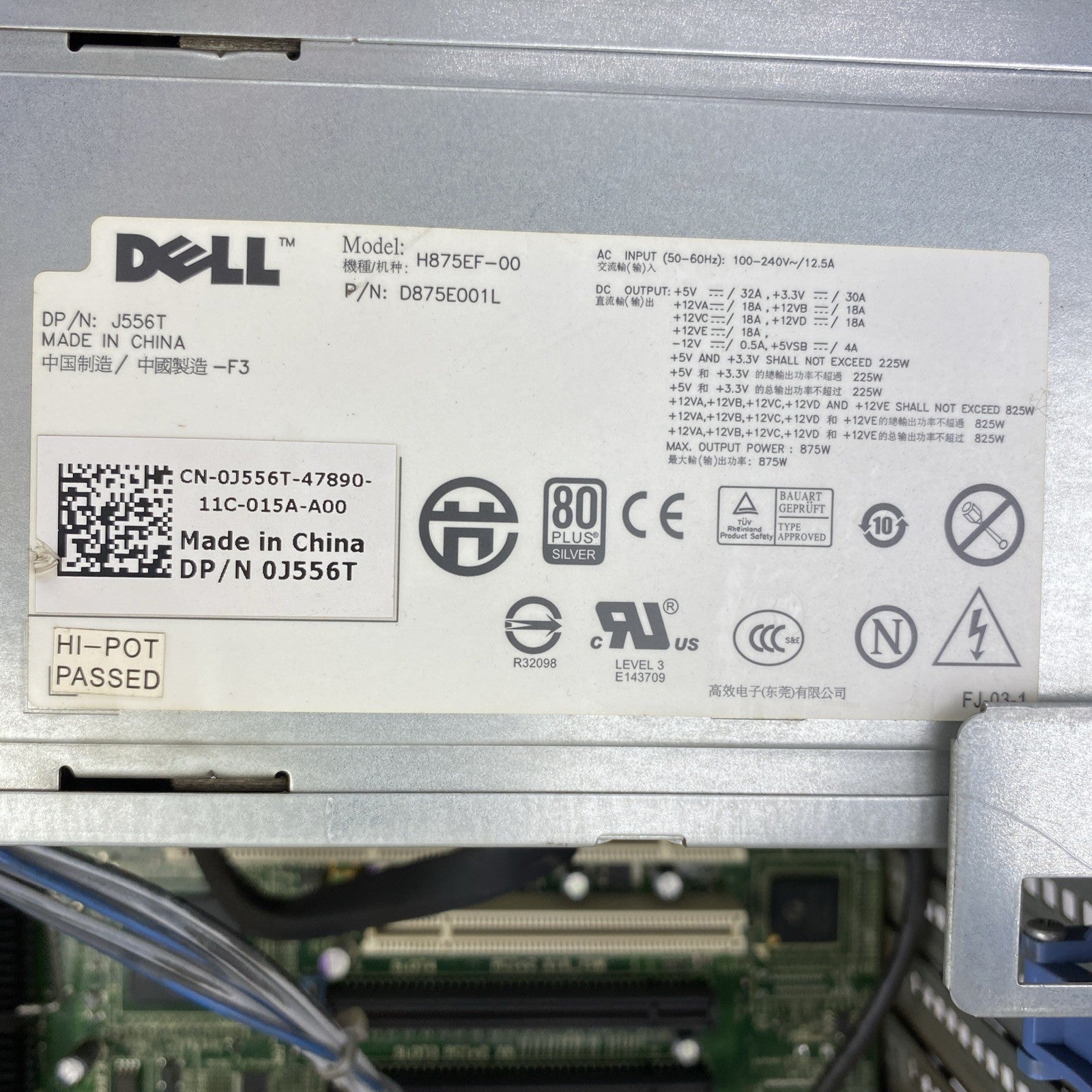 Dell Precision T5500 MT Dual Intel Xeon E5645 2.40GHz 32GB RAM No HDD No OS READ