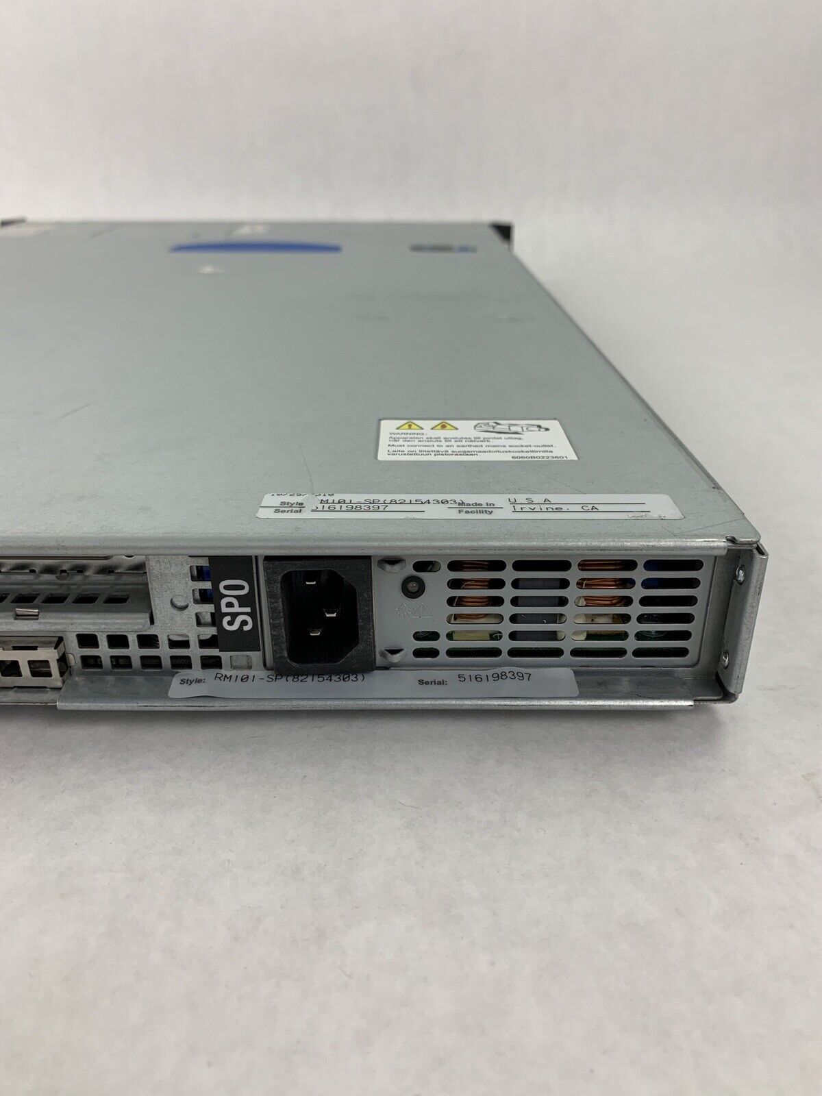 Intel S5000PAL 1U Server Intel Xeon 5110 1.60 GHz 8 GB DDR2 RAM No HDD No OS