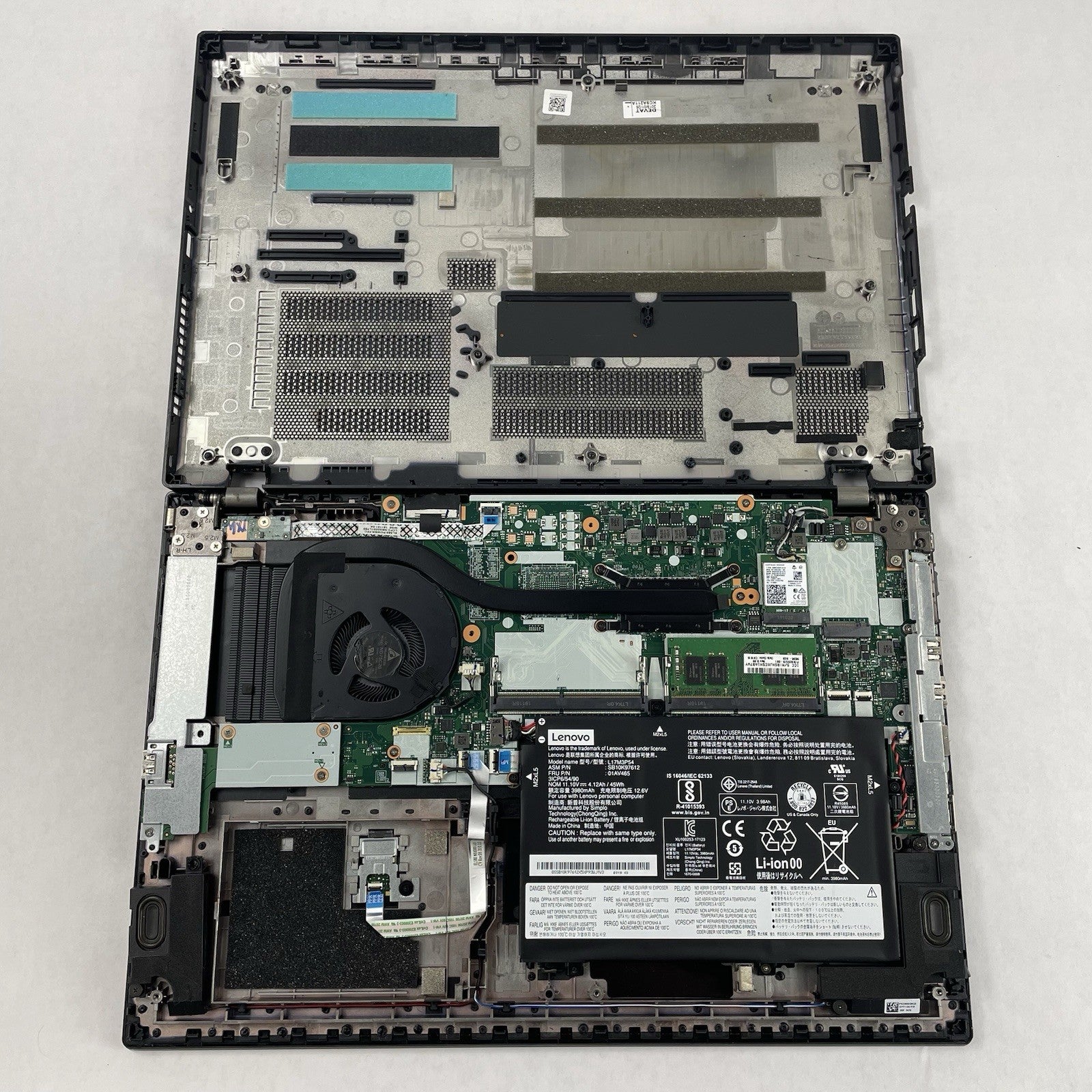 Lenovo ThinkPad L580 15.6" i5-8250U 1.60 GHz 8 GB RAM No SSD/OS/AC - Missing Key15