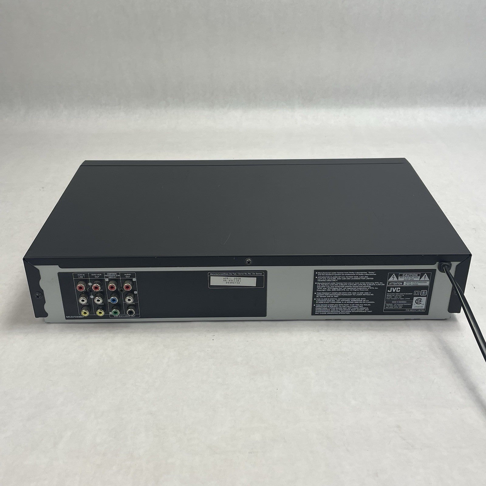 JVC HR-XVC11B DVD VHS Combo VCR Hi-Fi Stereo No Remote Tested Working9