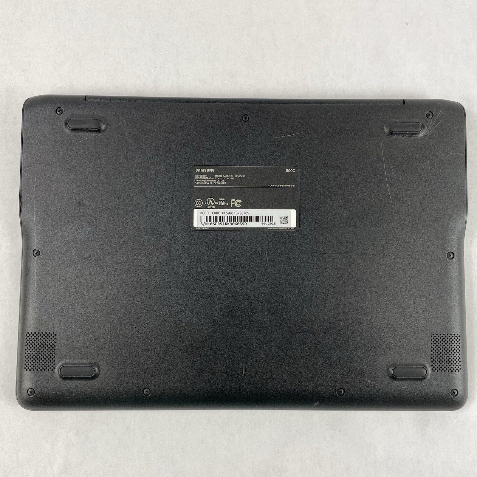 Samsung NoteBook 500C XE500C13 11.6" Celeron N3060 1.60 GHz 4 GB RAM 16 GB SSD12