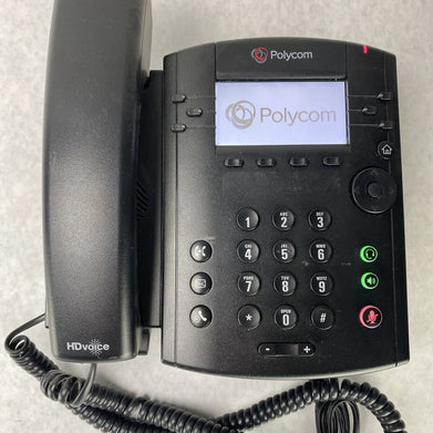 Polycom 2201-46161-001 VVX 310 IP VOIP 6 Line SIP POE Telephone NO AC ADAPTER