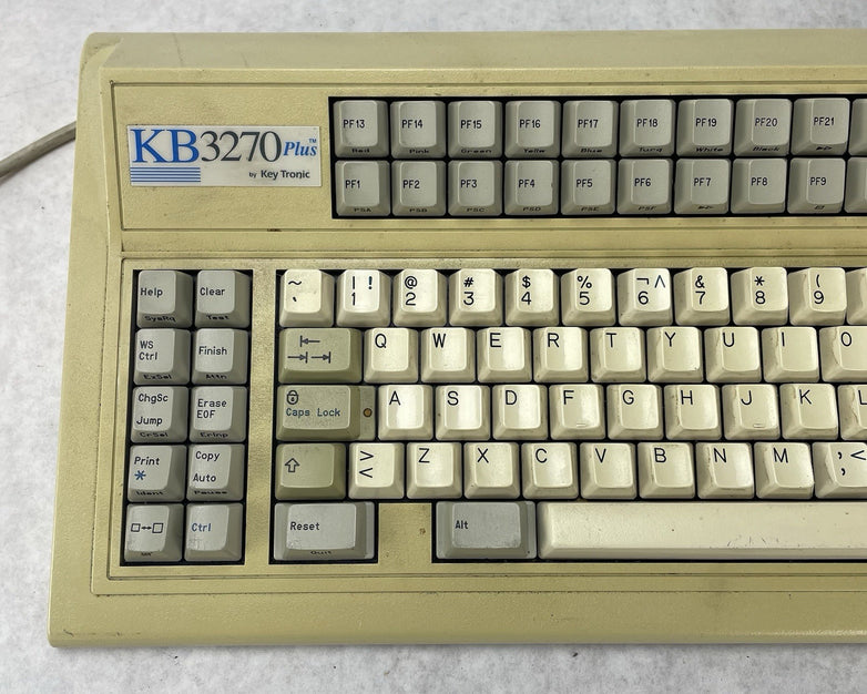 Keytronic KB3270 Plus Keyboard Parts or Repair Untested Missing Keys
