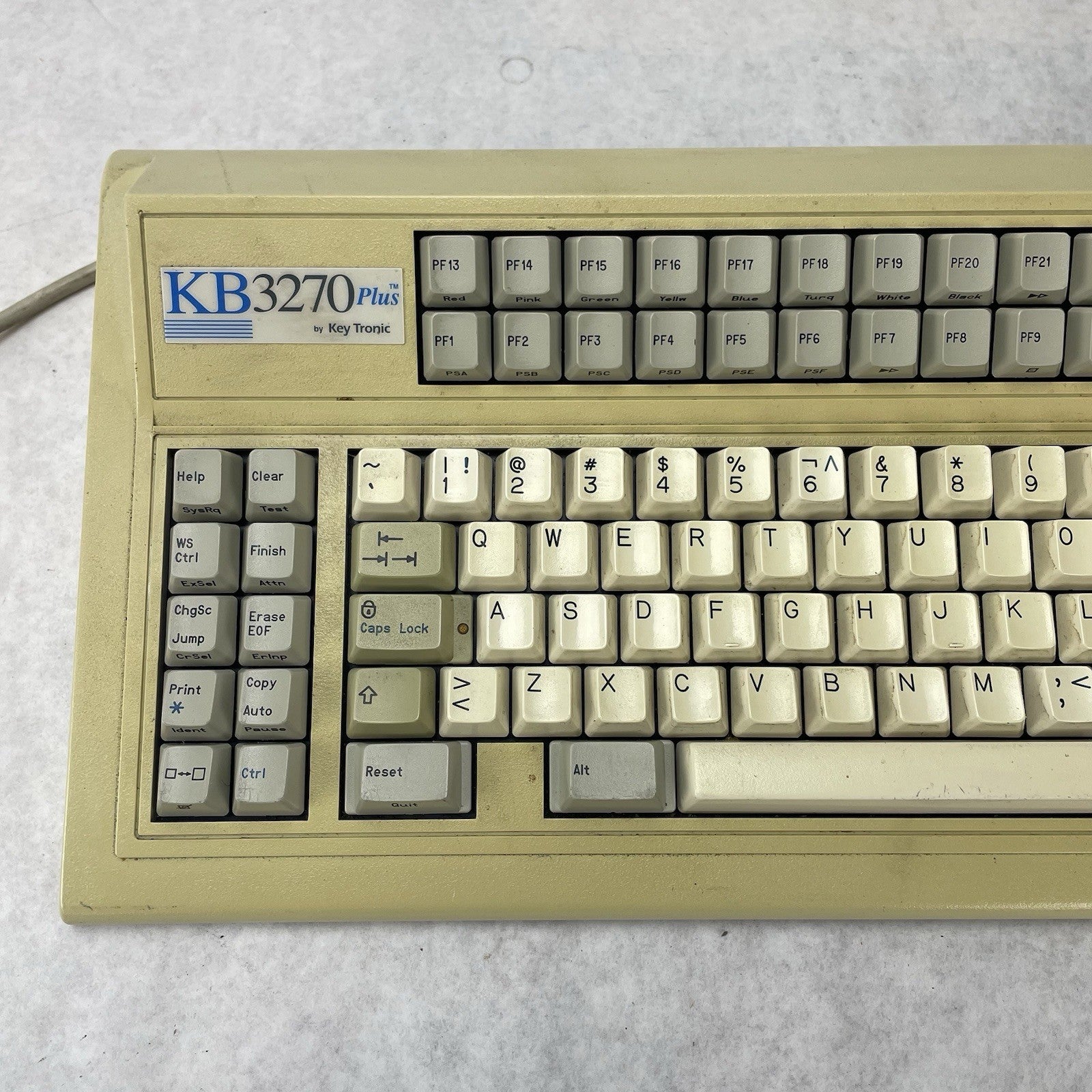 Keytronic KB3270 Plus Keyboard Parts or Repair Untested Missing Keys2
