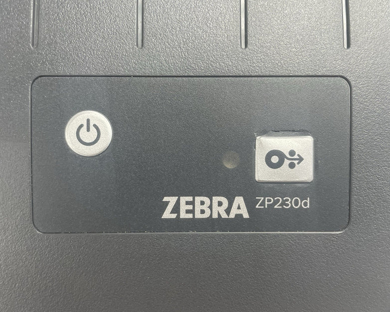 Zebra ZP230d Direct Thermal Label Printer Light is Out For Parts or Repair