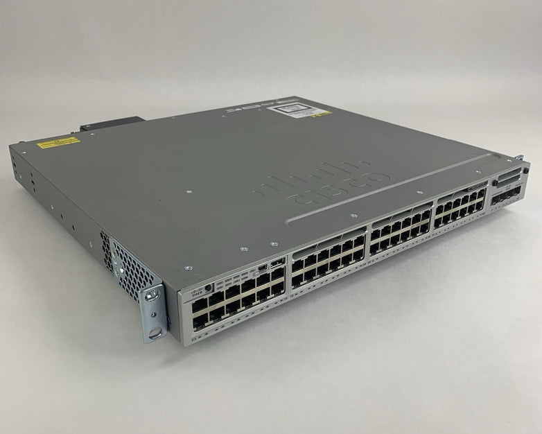 Cisco WS-C3850-48P-L V07 48-Port PoE Switch Tested w/ C3850-NM-4-10G 1x PSU