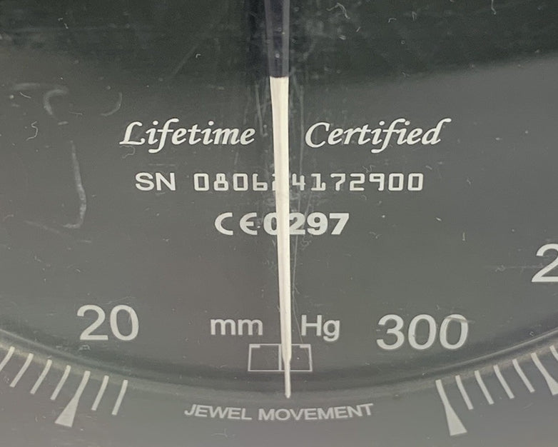 Welch Allyn CE0297 Sphygmomanometer Dark Grey No Mount