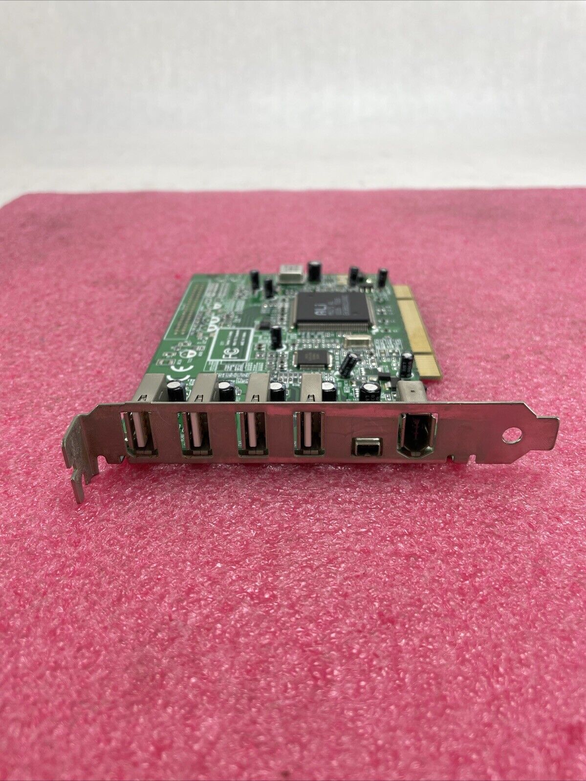 Ali PCI Card 4 USB 2 FireWire 400 IEEE Card Adapter