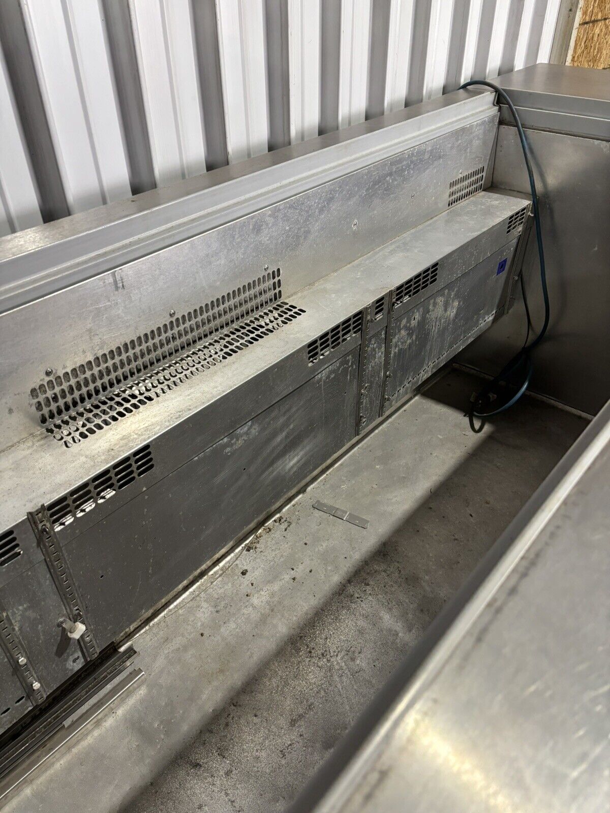 McCall STA-30-SS Restaurant 3 Door Prep Cooler w/ Salad Bar Buffet Top
