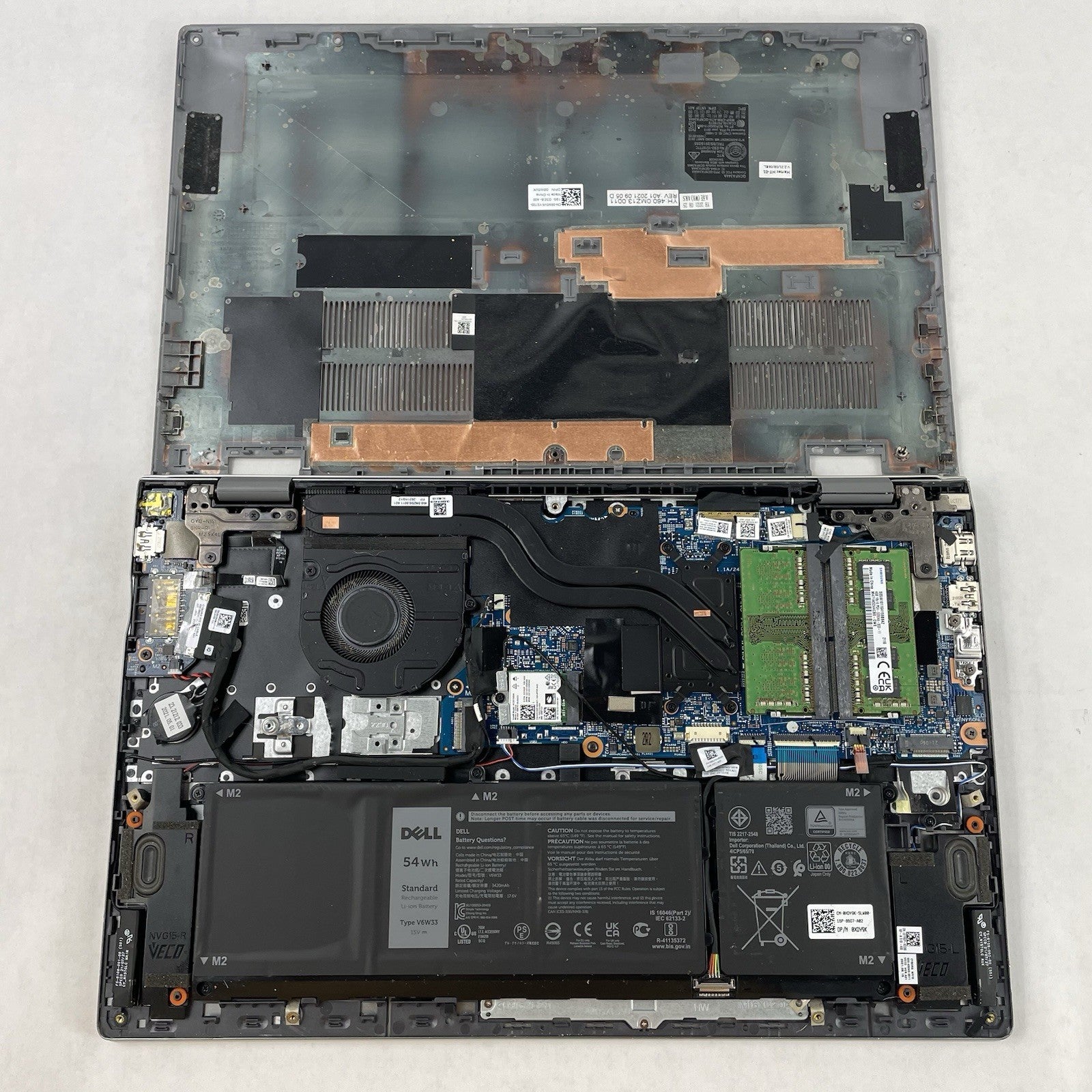 Dell Inspirton 15 5510 15.6" i5-11320H 3.20GHz 8GB RAM No SSD/OS/AC - Bad Bottom18