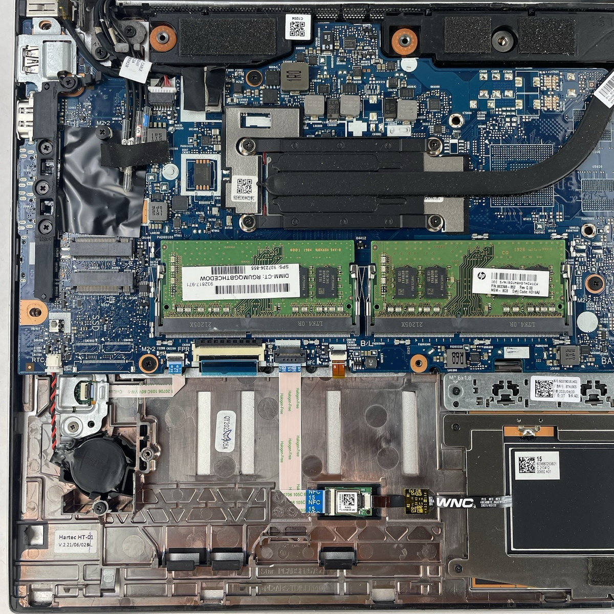 HP EliteBook 850 G8 15.6" i5-1145G7 2.60 GHz 16 GB RAM No SSD/OS/AC/Batt - Keys17