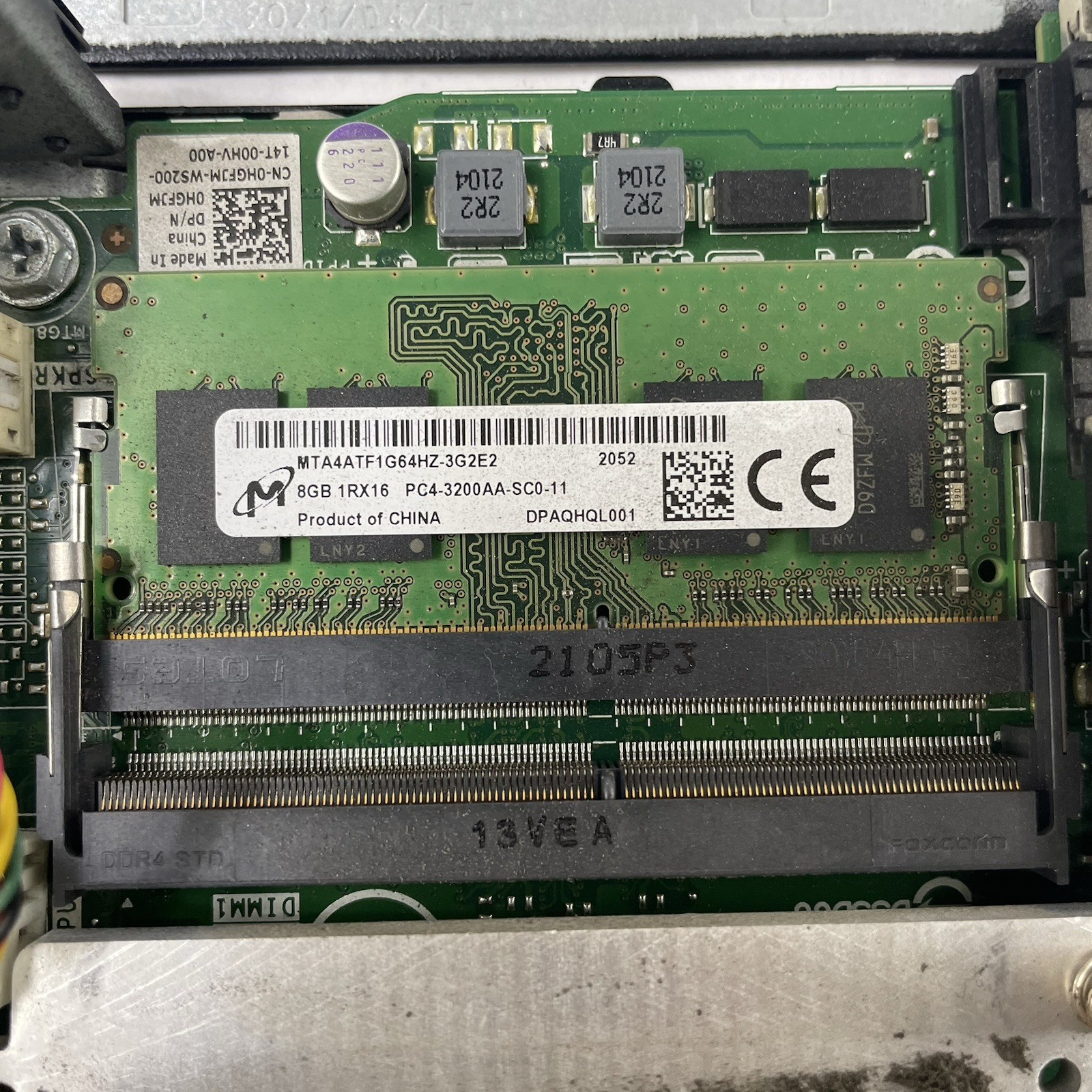 Dell Optiplex 3080 Micro i5-10500T 2.30 GHz 8 GB RAM No SSD/OS/AC - Bad USB15