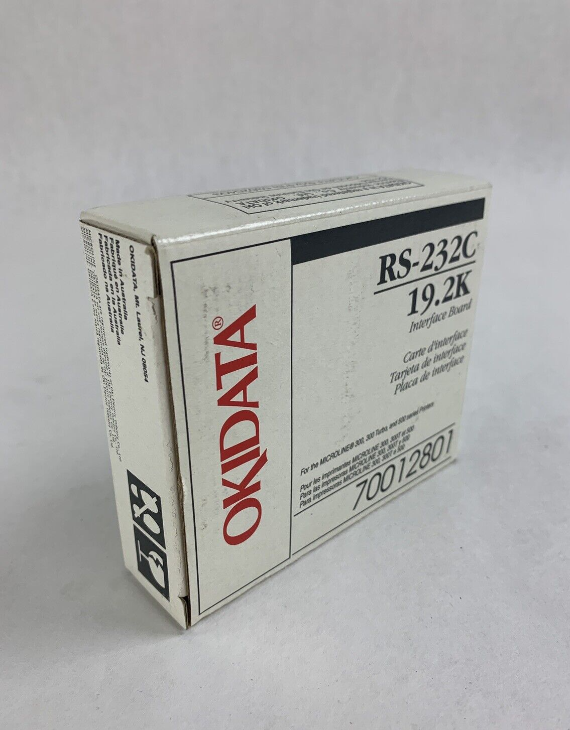 New Box Opened Okidata RS-232C SERIAL 19.2K Interface Board Card