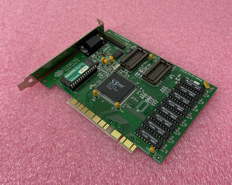Diamond Stealth 64 DRAM T PCI Graphics Card S3 Trio64 V2.01 VGA