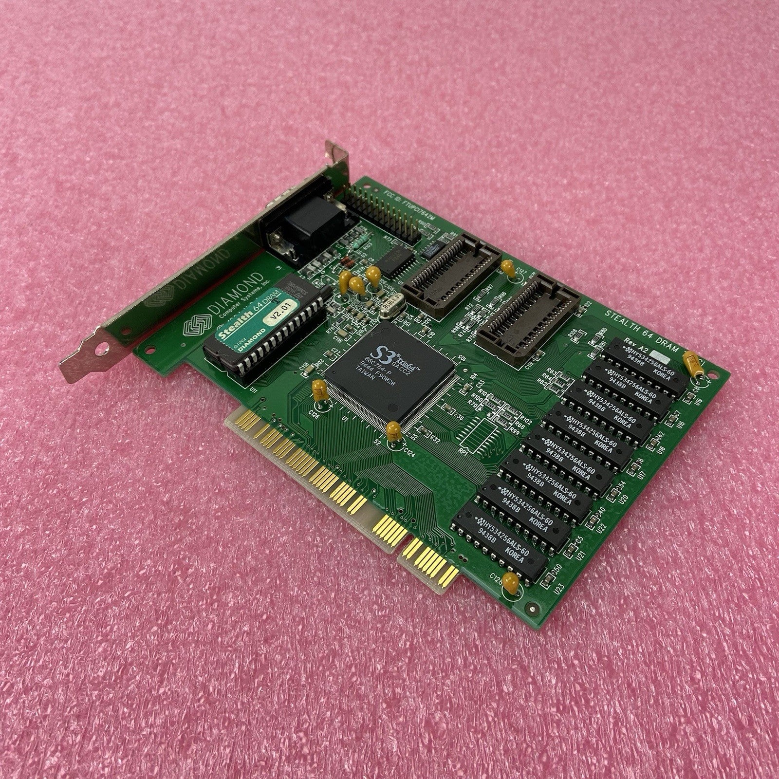 Diamond Stealth 64 DRAM T PCI Graphics Card S3 Trio64 V2.01 VGA0