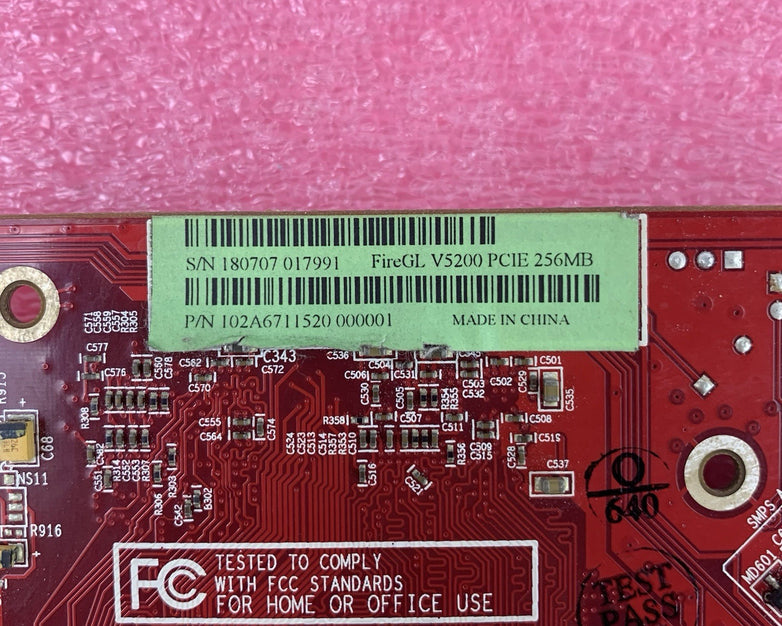 ATI FireGL V5200 256MB Video Graphics Card