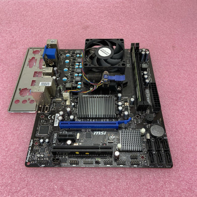 MSI MS-7641 Motherboard AMD Athlon 2 X2 260 3.2GHz 4GB RAM w/IO Shield