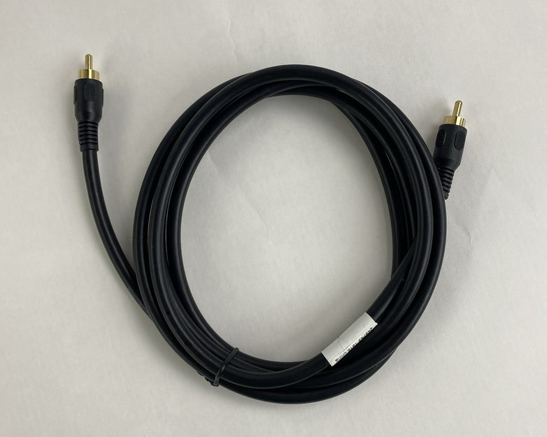 6 Ft A/V Componet Male to Male Gold Tip Cord lot of 3