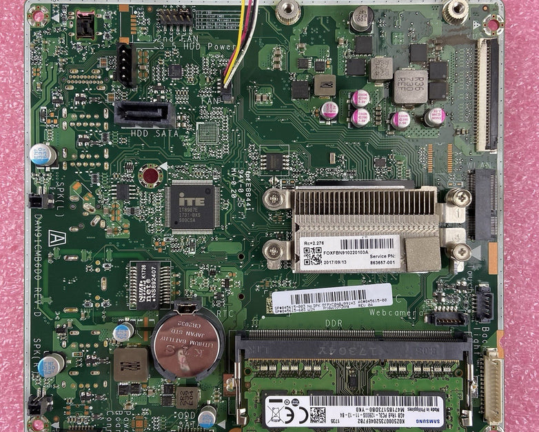 HP 22-B010 AIO Motherboard AMD A6-7310 2GHz 4GB RAM