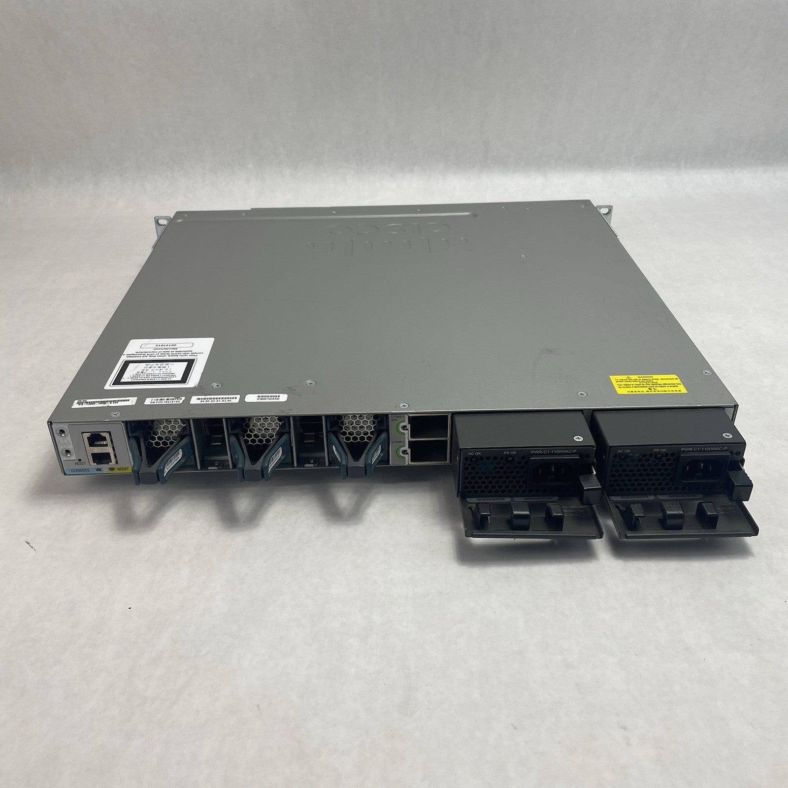 Cisco WS-C3850-48PW-S 48-Port PoE+ Gigabit Layer 3 Managed Switch Tested & Reset7