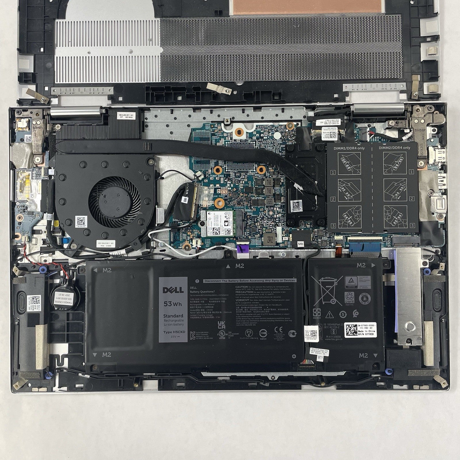 Dell Inspiron 7506 2in1 15.6" i5-1135G7 2.40 GHz 8 GB RAM No SSD/OS/AC18