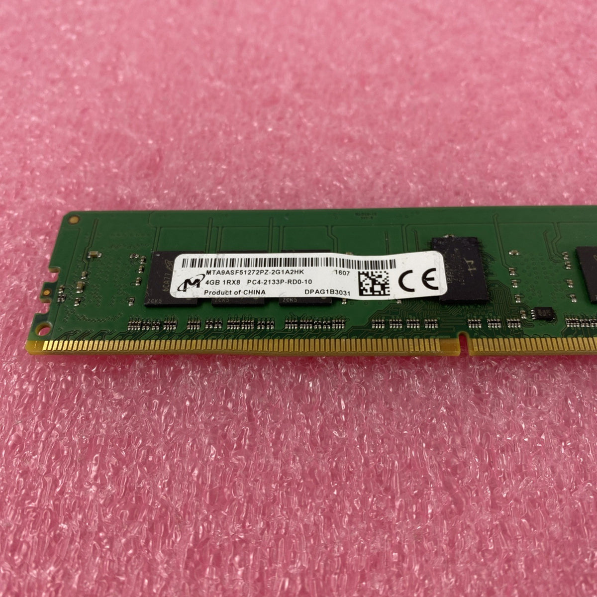 Micron 4GB DDR4 PC4-2133P Server Ram MTA9ASF51272PZ-2G1A2HK - Lot of 23