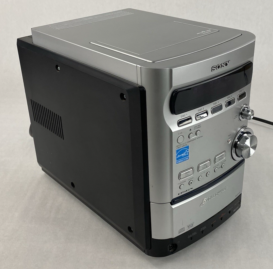 Sony CMT-HPZ9 Cassette and 5 Disc Changer AM/FM Parts or Repair