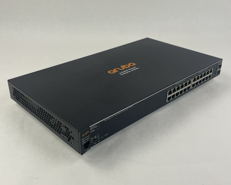 HP J9856A 2530 24G SFP+ Switch Tested & Reset