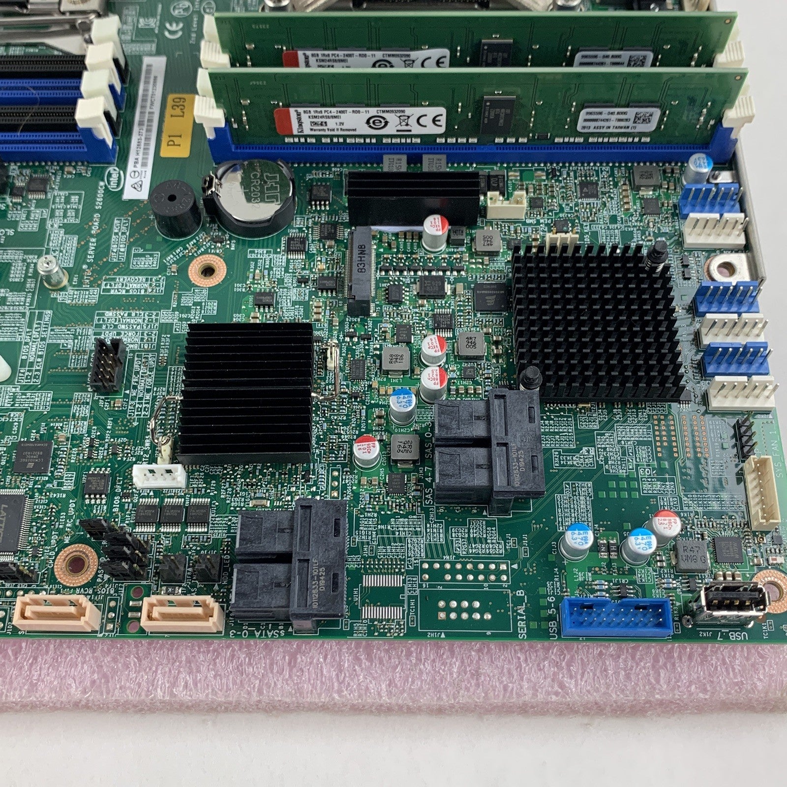 Intel S2600CW Motherboard H12883-273 1x Xeon E5-1620V4 3.5 GHz 32 GB Ram Tested