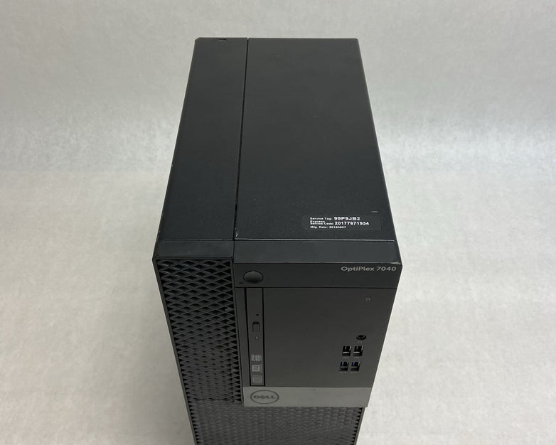 Dell OptiPlex 7040 MT Intel Core i7-6700 3.4GHz 8GB RAM No HDD No OS