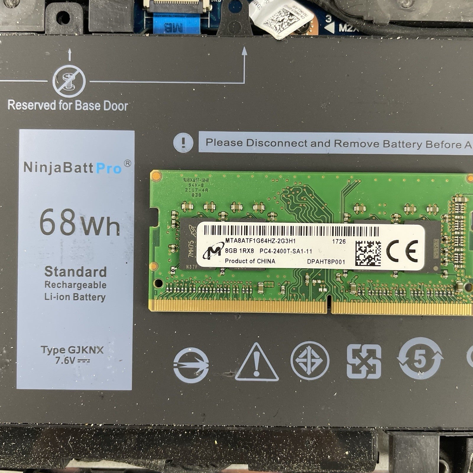 Dell Latitude 5580 15.6" i5-7300U 2.60 GHz 8 GB RAM No SSD/OS21