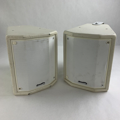 Pair of Community CPL23T 2-Way 100/250W 70v /8Ω MultiTap Loud Speaker White