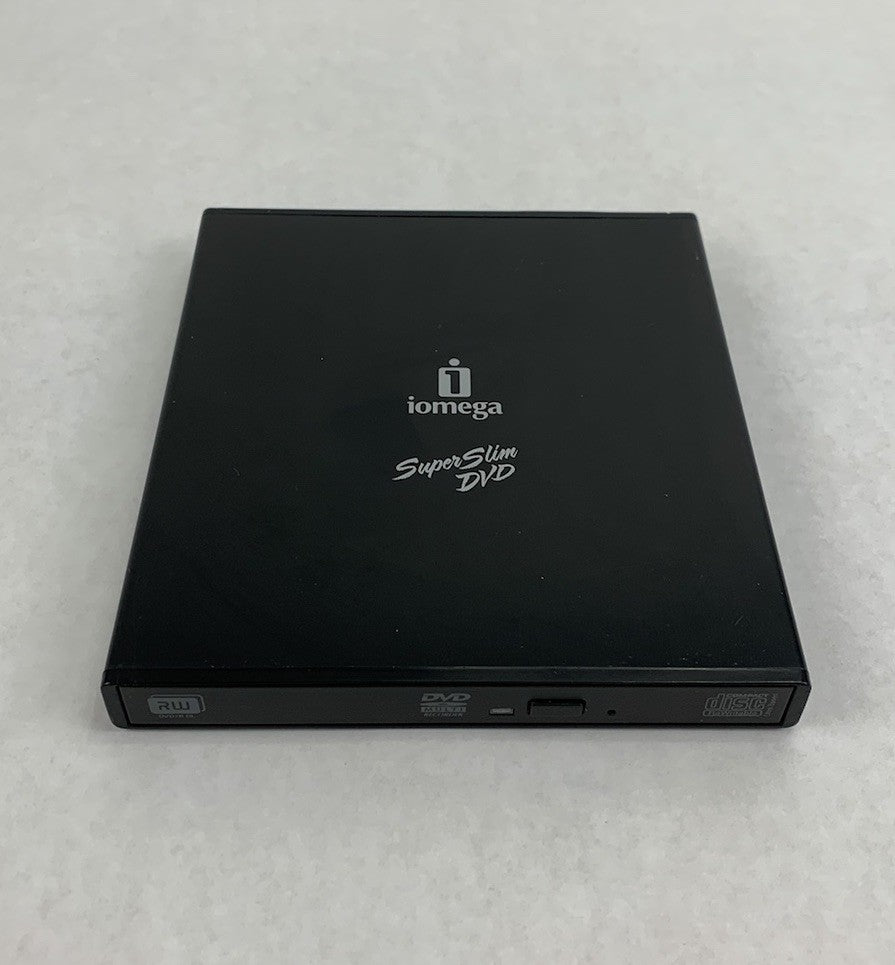 Iomega Super Slim DVD 31785700 DVD Drive w/ AC Adapter Power Supply