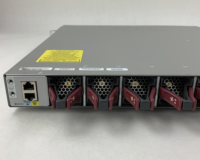 Cisco WS-C3850-48XS-E 48 Port 10G SFP+ Fiber Switch Tested Reset