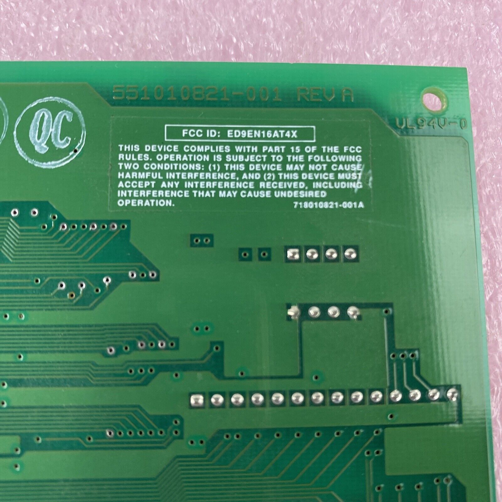 National Semiconductor 990010821-100 ISA Ethernet Adapter UNTESTED