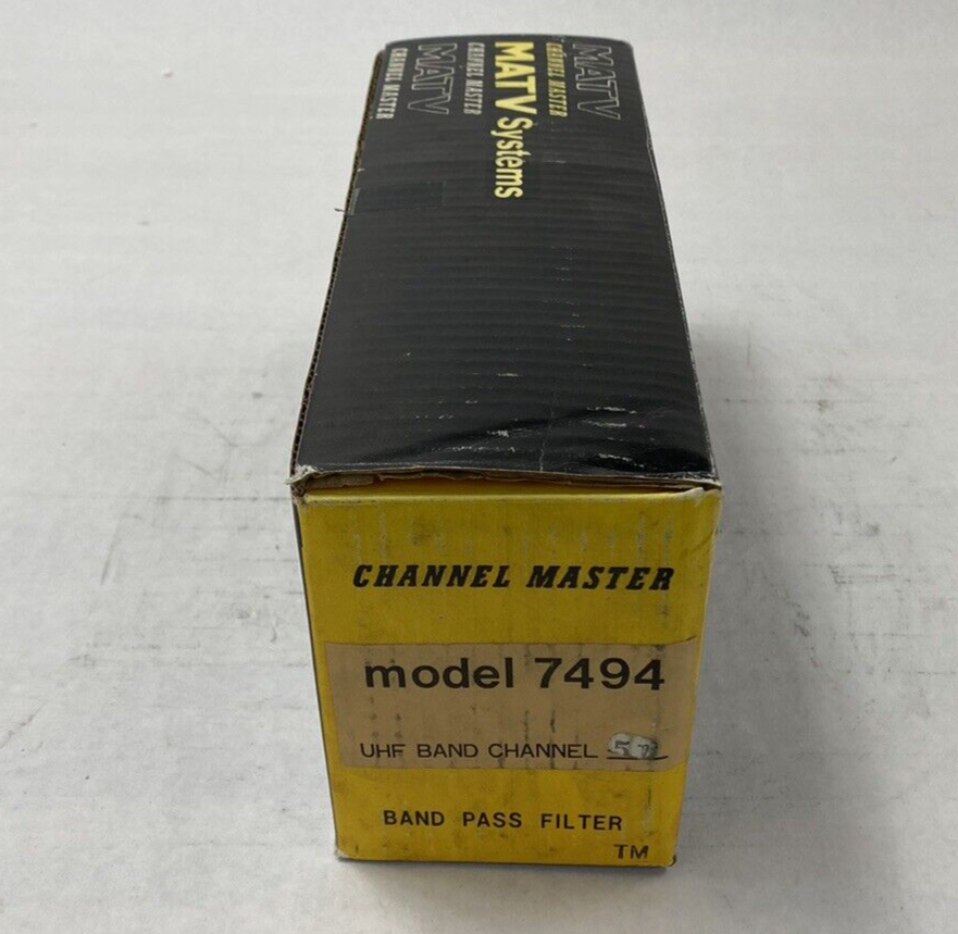 Channel Master MATV Systems Model 7494 Band Pass Filter UHF Band Channel 51