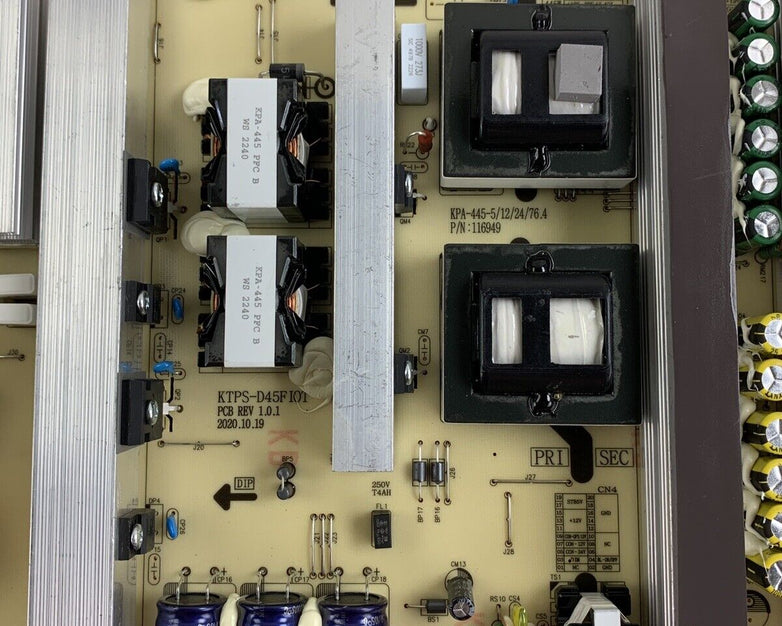 Power Supply Board For Smart Board 6086s-V3 MegMeet MP120DM-24 KPA-445-5 Tested