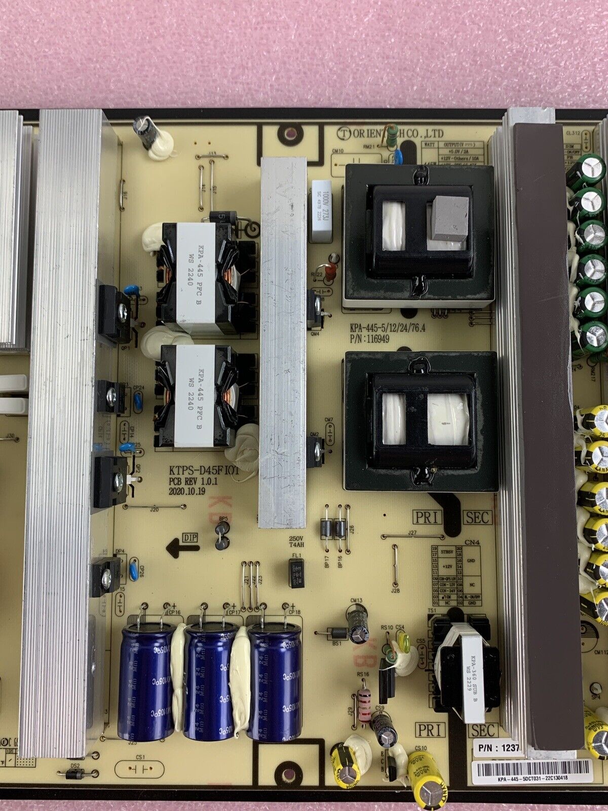 Power Supply Board For Smart Board 6086s-V3 MegMeet MP120DM-24 KPA-445-5 Tested