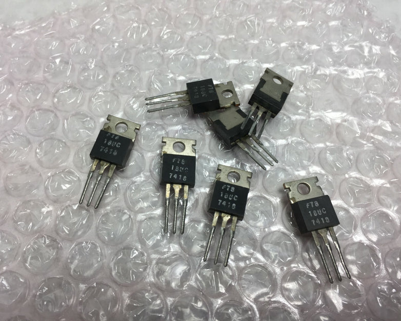 NOS  Fairchild  7818UC Positive Voltage Regulator  Lot of 7