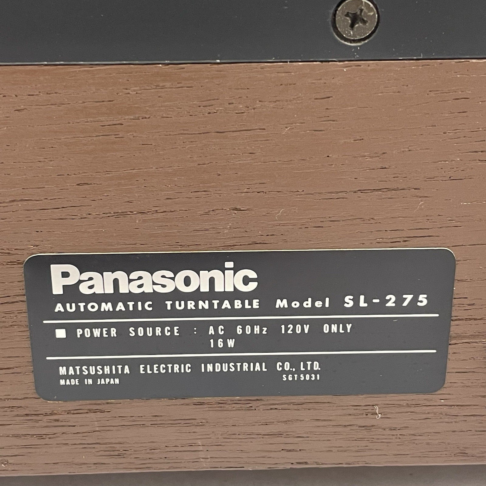Panasonic SL-275 Multiplay Changer Magnetic Cart Tested15