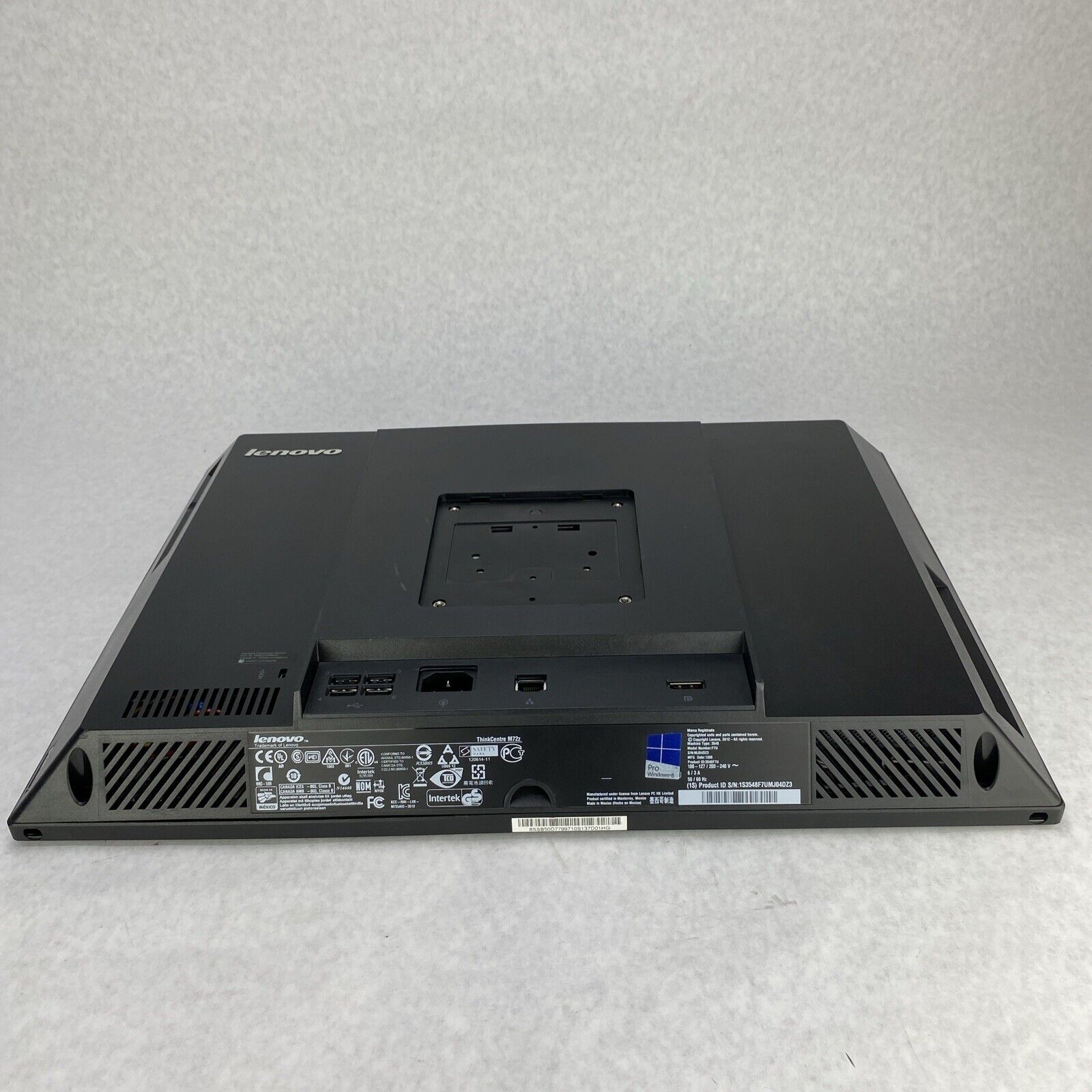 Lenovo ThinkCentre M72z 20" AIO I5-3470S 2.90GHz 4GB RAM No Stand No HDD No OS