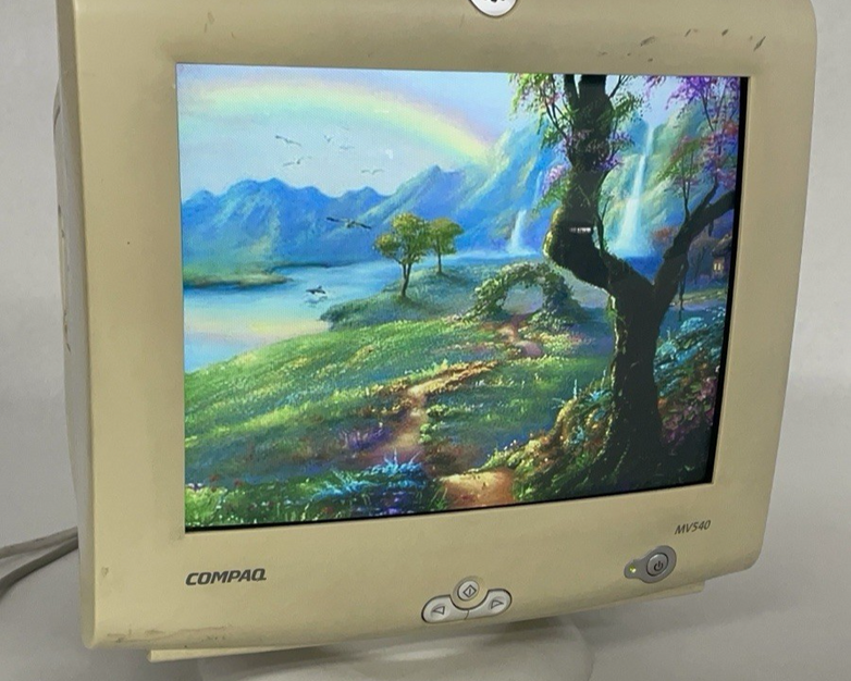 Compaq MV540 15-inch CRT VGA Gaming Monitor Tested
